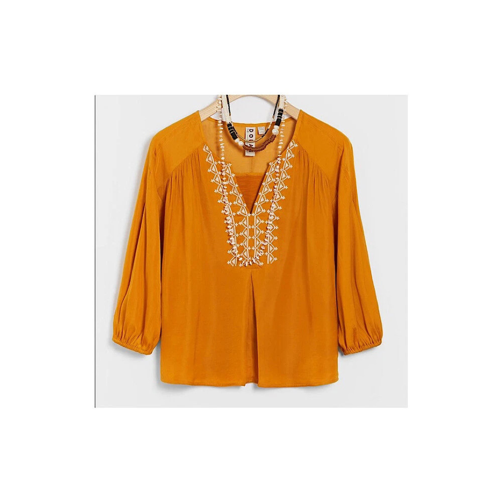 Alvia Peasant Top M NWT